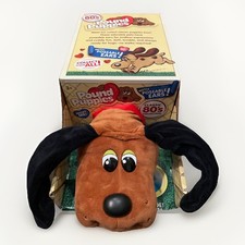 NEW IN BOX Vintage Tonka Pound Puppies Red Brown Black Spots 18" Plush Retro 80s
