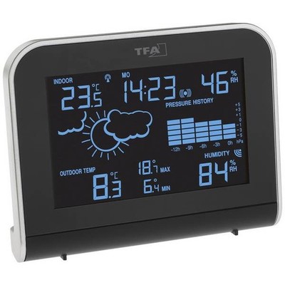TFA Dostmann 35.1148.01 SPHERE Wireless Digital Weather Station Forecast p