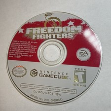 Freedom Fighters Gamecube game disc only Tested Works