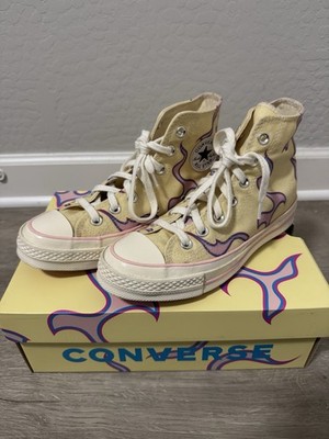 Tyler the Creator Golf Le Fleur x Converse Chuck 70 High Flame Yellow Pastel