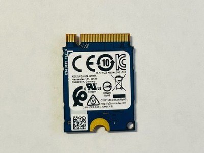 512GB NVMe SSD M.2 2230 KIOXIA BG4 KBG40ZNS512G PCIe Gen3 Steam
