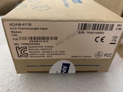 1PCS NEW IN BOX   ADAM-4118-B 8-Ch Thermocouple Input Module *yt