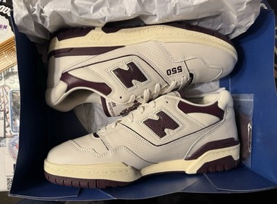 Size 11  Mens Aime Leon Dore ALD New Balance 550 Sneakers Purple White BB550AR1