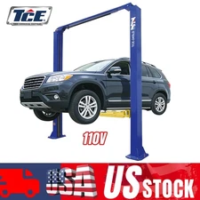 TCE 10000lbs 2-post Car Lift Auto Lift with truck adapters, 110V, 60HZ