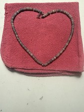 Naszyjnik muszli oliwkowej, Vintage lata 60., Navajo