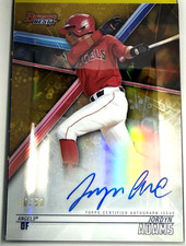 2018 Bowman's Best - Jordyn Adams #B18-JAD Gold Refractor /50 (AU, RC)