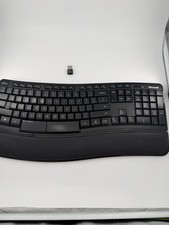 Microsoft Sculpt Comfort Wireless Keyboard With Dongle Model 1531 Tested Working