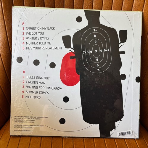 LAISSEZ FAIRS SEALED TARGET ON MY BACK VINYL LP RECORD ALBUM 2017 FAST SHIP - Picture 2 of 2