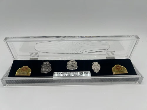 75th anniversary LA Fire Pins - Picture 1 of 9