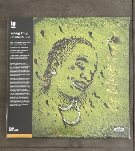 Young Thug – So Much Fun Vinyl Gatefold VMP LE Green Colored Record - Picture 4 of 11