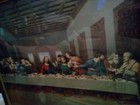 Vtg JESUS THE LAST SUPPER Lithograph Print with Wood Frame 21”x 17” Religious — photo 3