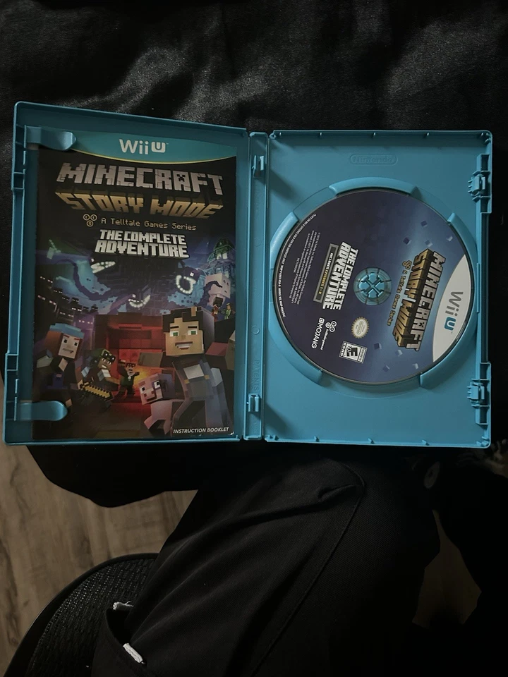 Minecraft Story Mode the Complete Adventure for Nintendo Wii U (2016) - Image 2 of 3
