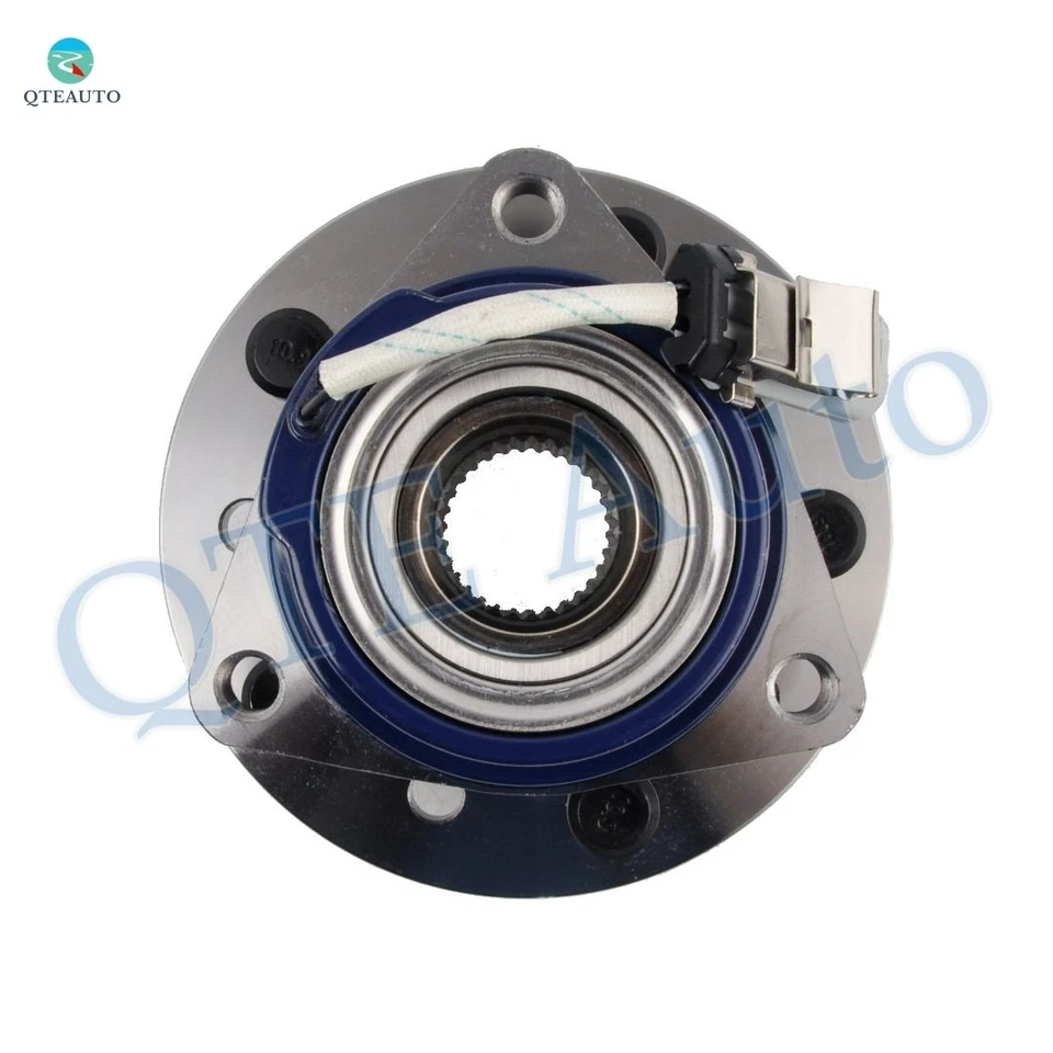 一对 2 前轮轮毂轴承组件适用于 1997 - 2003 雪佛兰迈锐宝 — 第 2/4 张图片