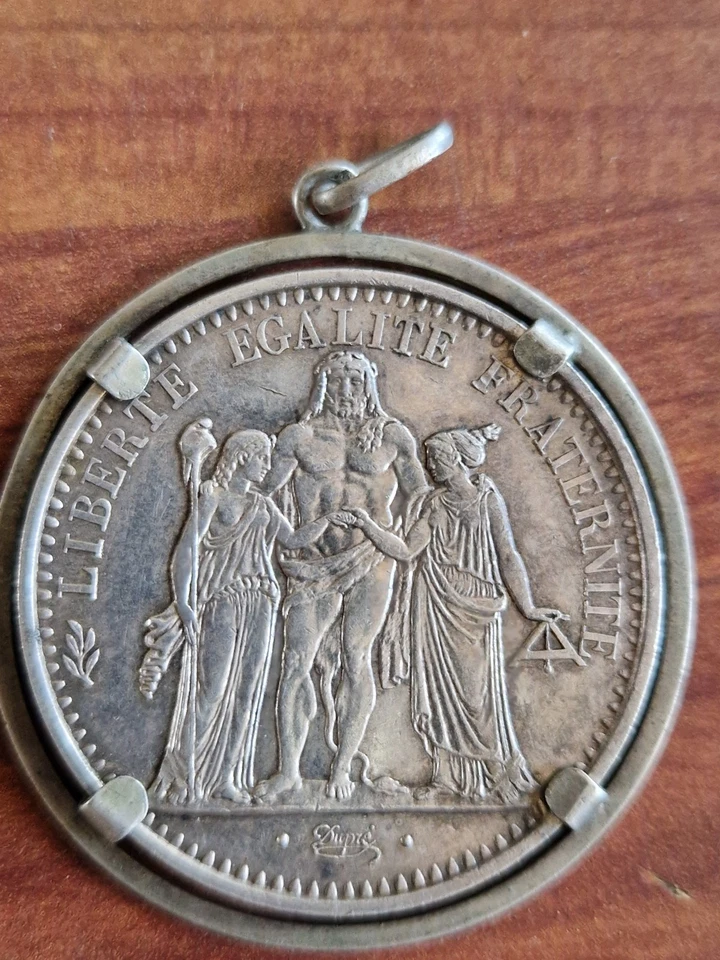 pièce de 10 francs Hercule, 1972, en argent - Photo 2/2