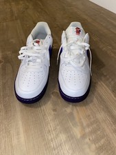  Nike Air Force 1 Sports Specialties Purple  corduroy DB0264-100  Men’s size 14.