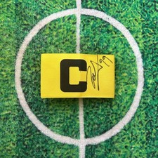 Frank Anguissa Of Cameroon, Fulham & Napoli Signed Captain Armband wCOA