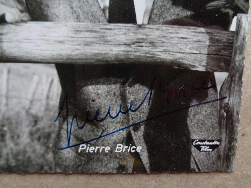 Winnetou Pierre Brice Postkarten - Autogramm - Karl May Filme - Bild 2 von 4