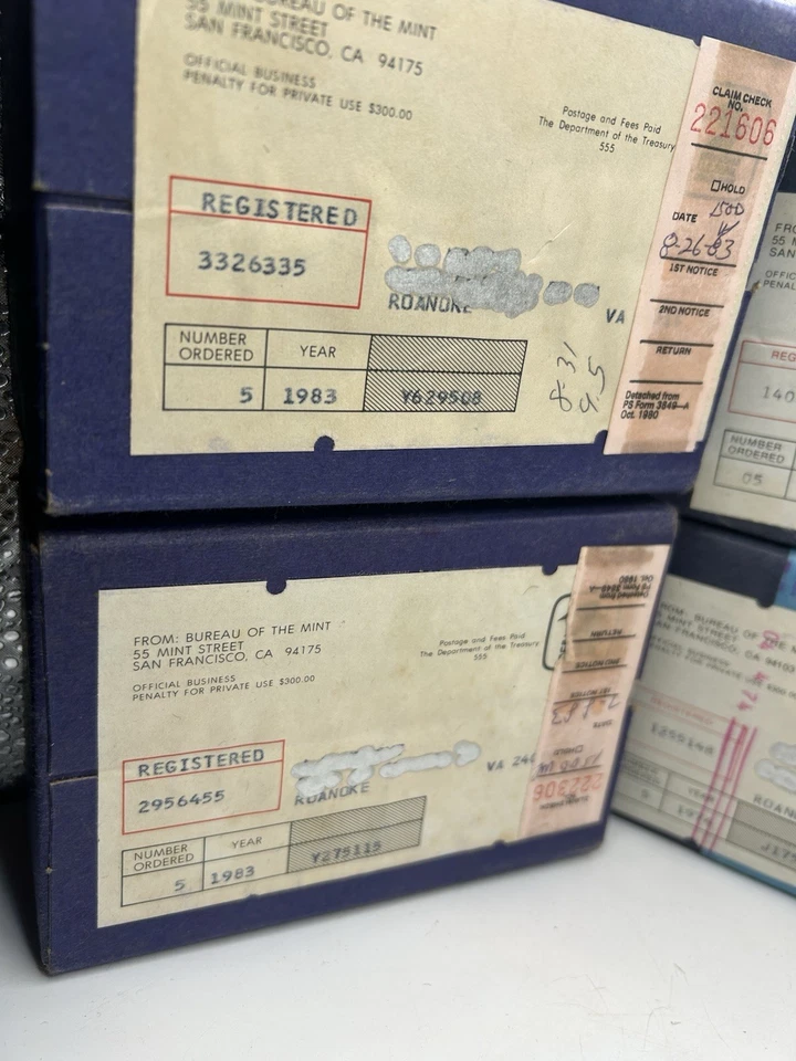 45 Proof Sets 35 Are Still Sealed In OGP Seal Never Broken On Box 1973-76 83-84 - Image 4 of 4