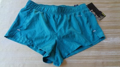 Hind Womens Running Shorts Size Medium  Green  with Liner -Style CY5242 TAG $48.