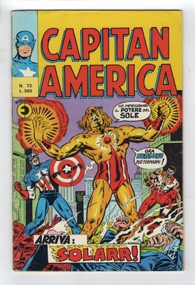 1973 MARVEL CAPTAIN AMERICA #160 & CHAMBER OF CHILLS #1 1ST SOLARR RARE ITALY