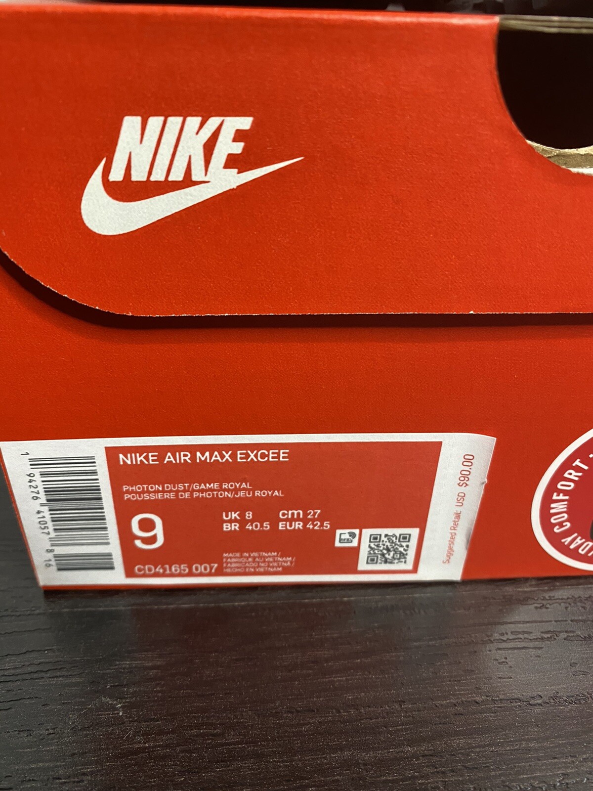 Air Max Excee Black - CD4165-001