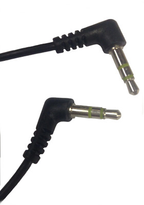 3.5mm Right Angle Auxiliary Audio Cable Aux Cord for iPhones, Smartphones, Radio
