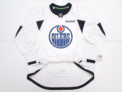 EDMONTON OILERS AUTHENTIC WHITE REEBOK EDGE