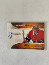 2023 Upper Deck Toronto Expo Fall Priority Signings Carey Price 1/4 PS-CP Auto