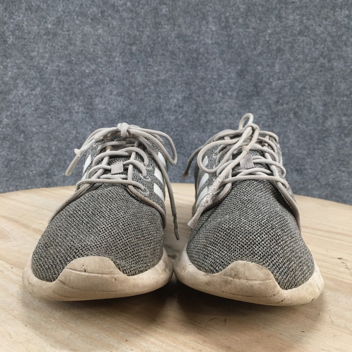 Adidas Shoes Womens 8 Cloudfoam Running Sneakers AW4313 Gray
