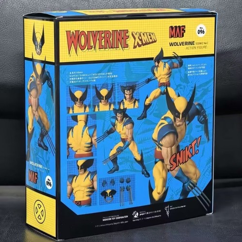 MAFEX No.096 Wolverine Comic Ver. X-MEN 6in Action Figure CT Toys Boxed Gift - Picture 3 of 9