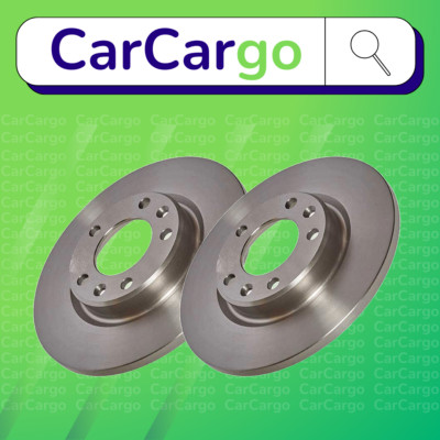 Solid Rear Brake Discs Proace City Verso 1.5 D-4D 100 2019-2024 268 mm