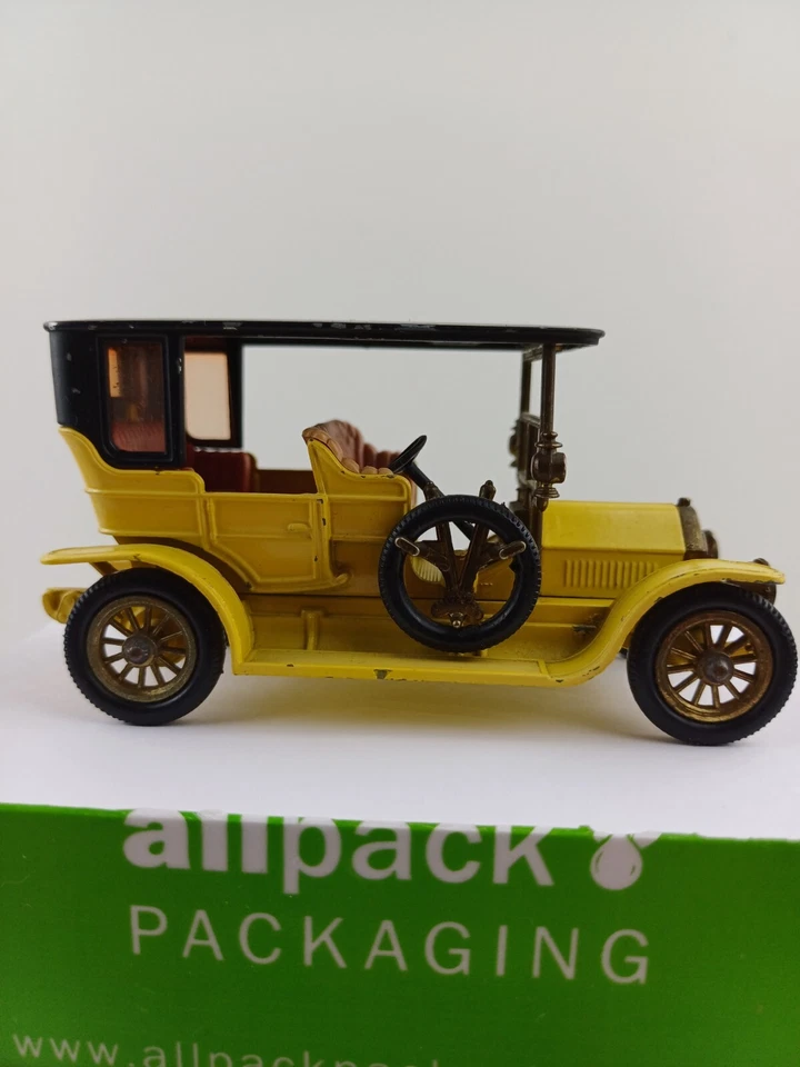 Modelos Matchbox de antaño Y5 1907 Peugeot y 1906 Rolls-Royce usados Foto 2 de 4