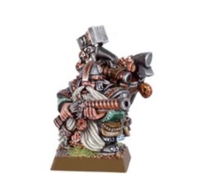 Warhammer Fantasy / The Old World - Zwerge - Dwarf Master Engineer - OOP - NEU