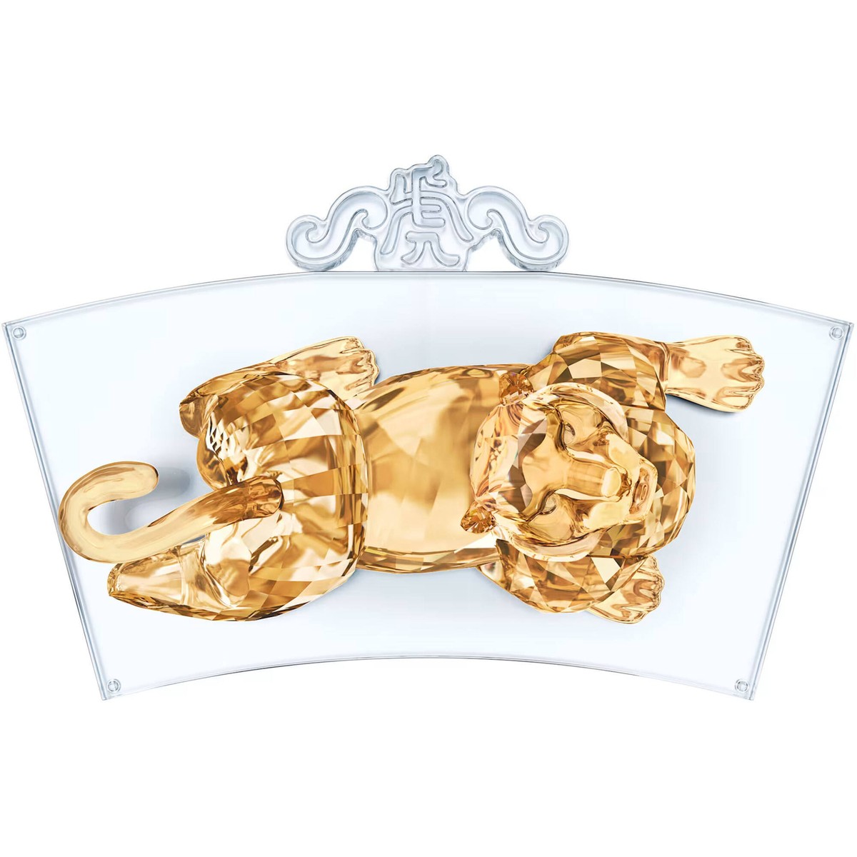 Swarovski Decoration Figurine Chinese Zodiac Tiger Shiny Swarovski Decoration Figurine Chinese Zodiac Tiger Shiny