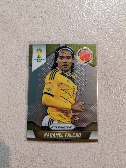 2014 Panini Prizm World Cup #53 Radamel Falcao COLOMBIA! 1ST Prizm