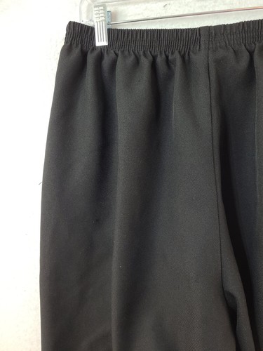 Alfred Dunner Womens 18W Black Pull-On Pants - Picture 11 of 12