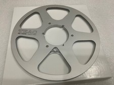 TEAC RE-1003s silver 1/4" x 10.5 Reel Metal Empty original reel tape .