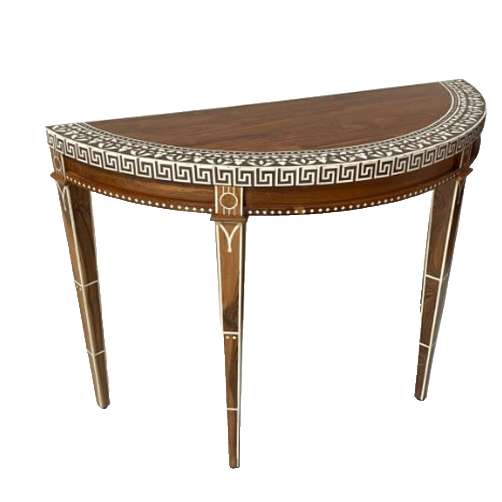 Mesas de mesa consola de comedor de madera