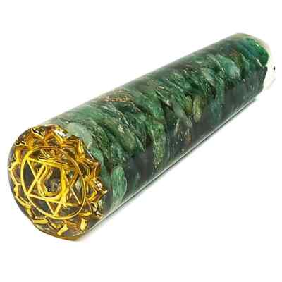 Edelstein MASSAGESTAB 5 Varianten Herz Solar Plexus Sakral Wurzel-Chakra Chakren