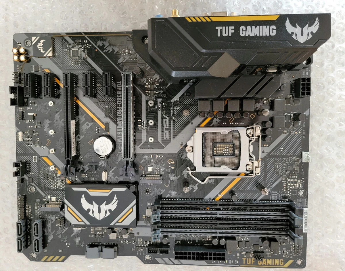 TUF B360 PRO GAMING WI FI system board located in USA