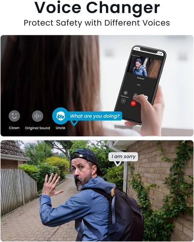 ieGeek 2K WiFi Video Doorbell Camera Human Detection,2-Way Audio Door bell Chime - Bild 4 von 9