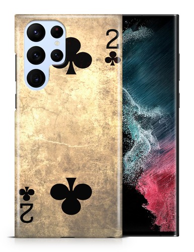 CASE COVER FOR SAMSUNG GALAXY|TWO 2 OF CLUBS PLAYING DECK CARDS - 第 1/25 張圖片
