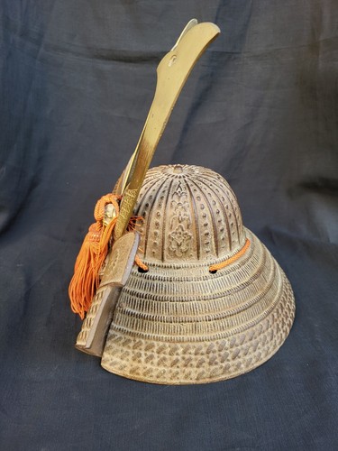 Laiton Vintage Et Repasser Guerre Casque Show Pièce Décoratifs Collection Armée - 第 5/7 張圖片