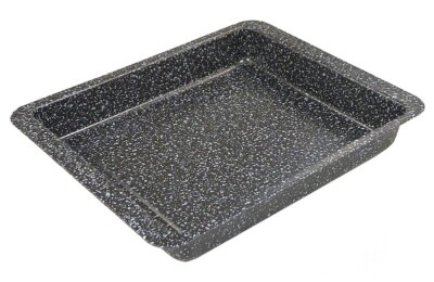 AUFLAUFFORM (3523) Granito 28,5x23 cm Antihaft Backblech Lasagneform Bräter