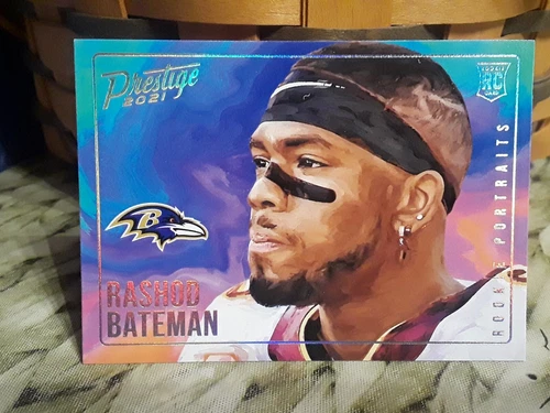 Rashod Bateman Case Hit - 2021 Prestige Rookie Portraits 