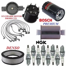 Tune Up Kit Filters Cap Wire Plugs For CHEVY K2500 V8 5.0L; TBI; 5.7L 4WD 94-95