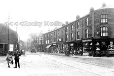 Khh-21 Handley Meat Purveyors, Wilmslow Road, Fallowfield, Manchester. Photo