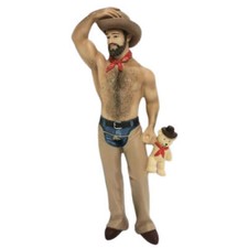 December Diamonds Poke the Bear Series 55-55317 Cowboy Bear