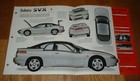 1992 Subaru Svx Original Imp Brochure Specs Info 92-96 93 94 95★★ (For: Subaru Svx)