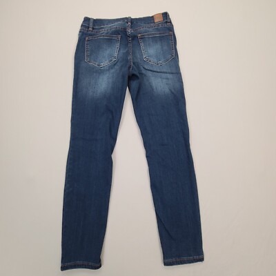 Ellen Tracy Pants Womens Blue Jeans Serene Denim Outdoors Comfort Ladies